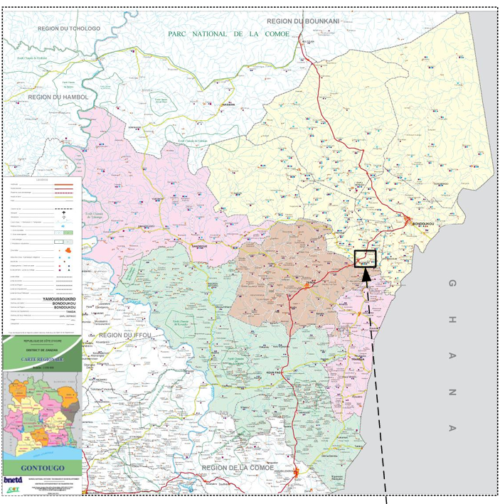 Carte Régionales
