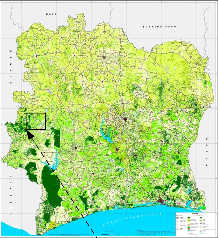 LA CARTE D’OCCUPATION DU SOL
