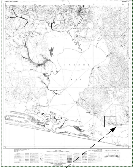 Carte des lagunes